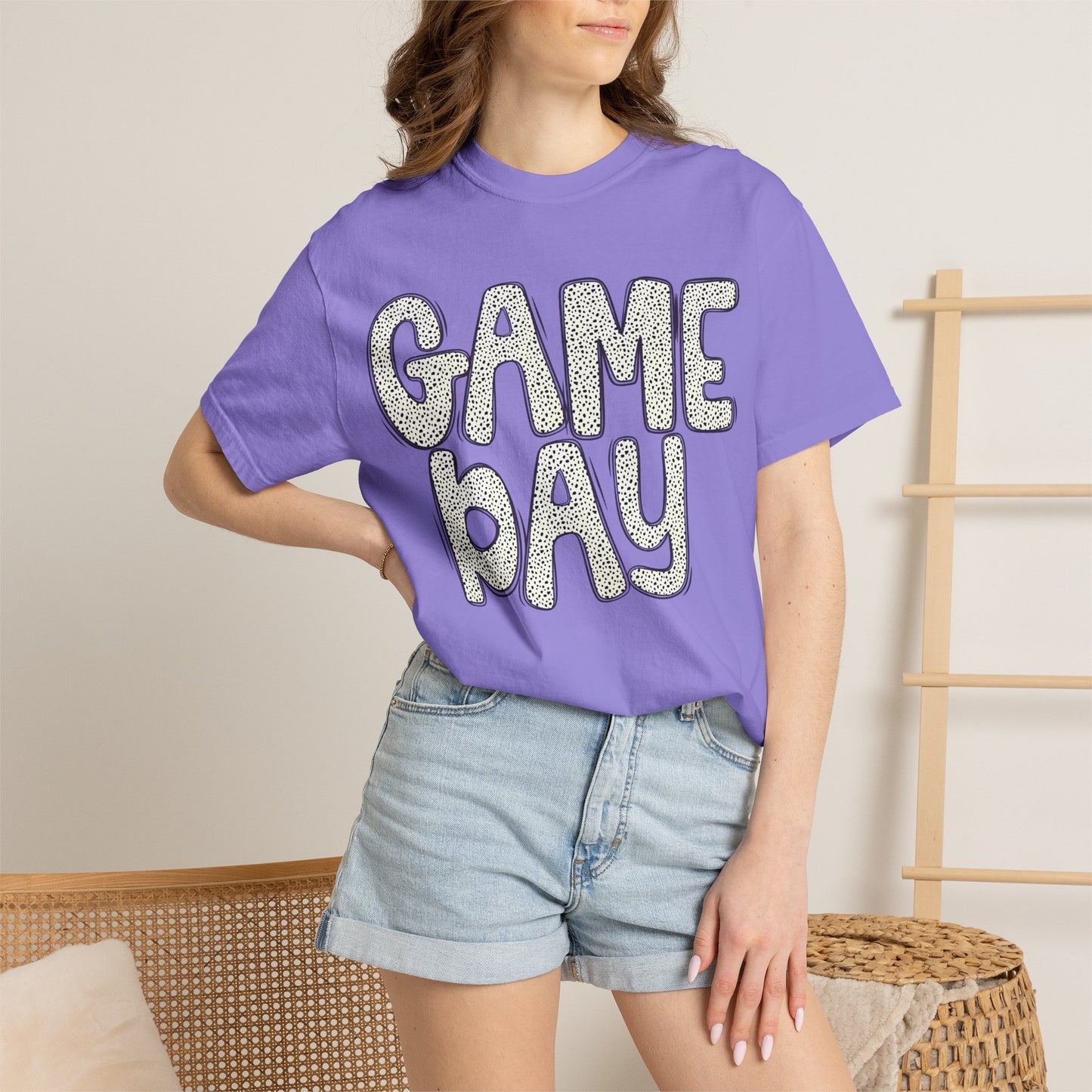 GAME DAY Polka Dots-Comfort Color