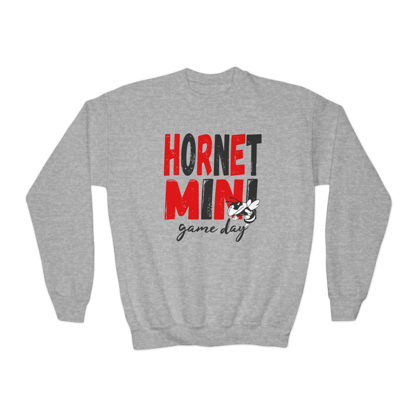 Youth Hornet Mini Game Day Crewneck Sweatshirt