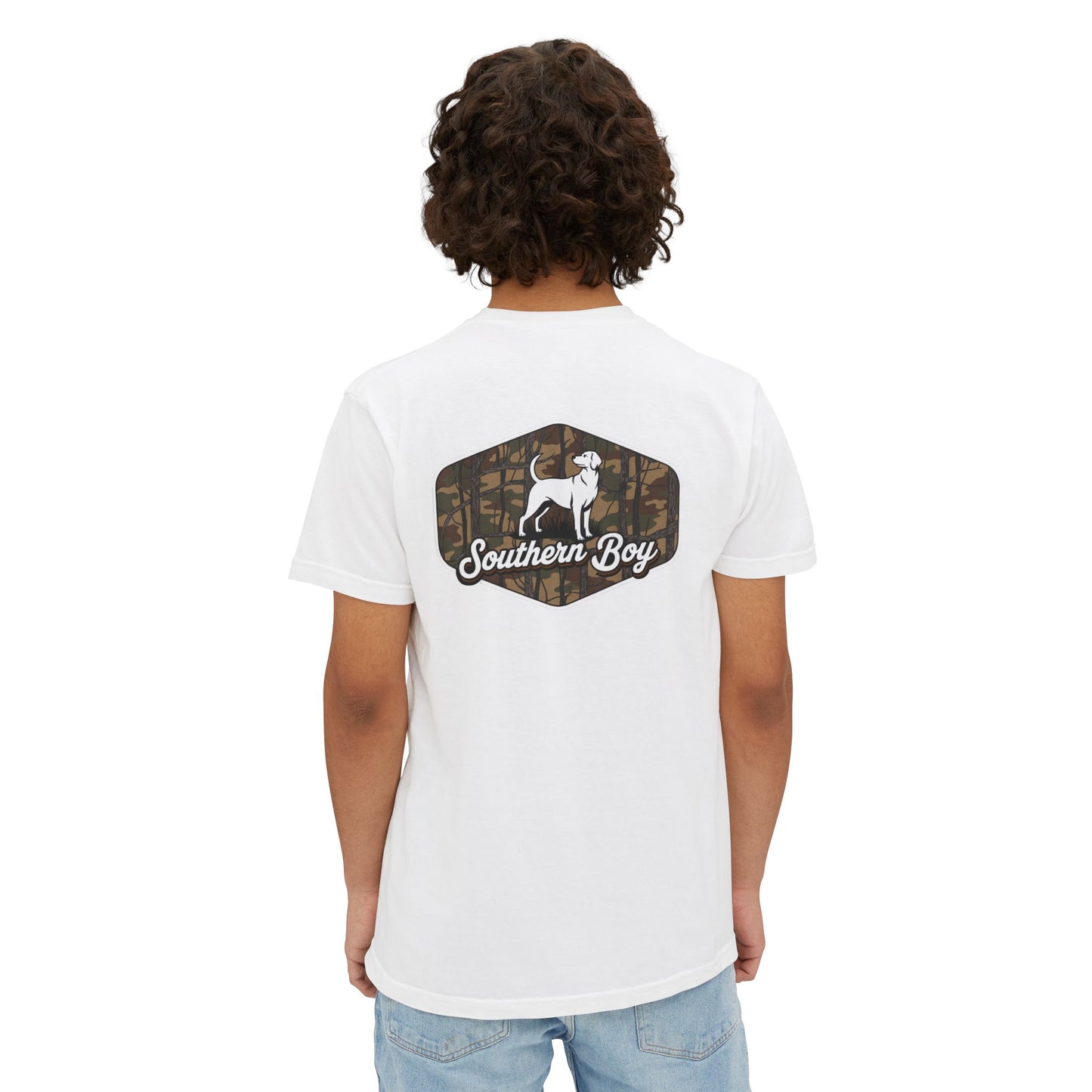 Southern Boy Comfort Color Pocket Tee