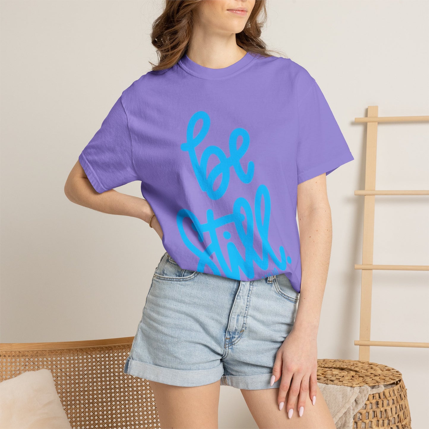 Be Still Psalm 46:10 T-Shirt — Christian Faith Graphic Tee