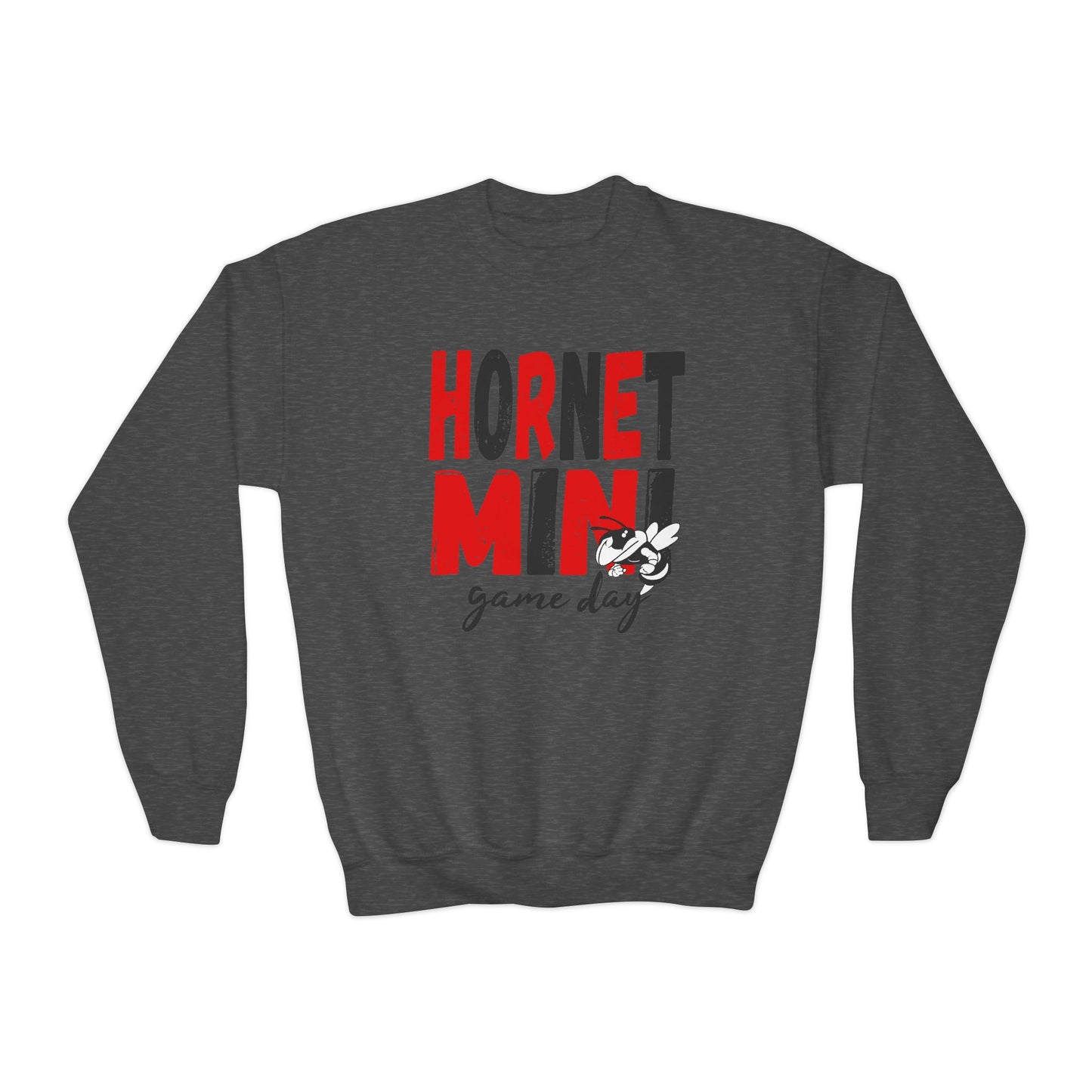 Youth Hornet Mini Game Day Crewneck Sweatshirt
