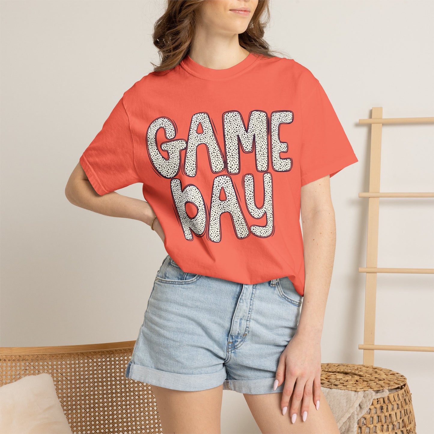GAME DAY Polka Dots-Comfort Color