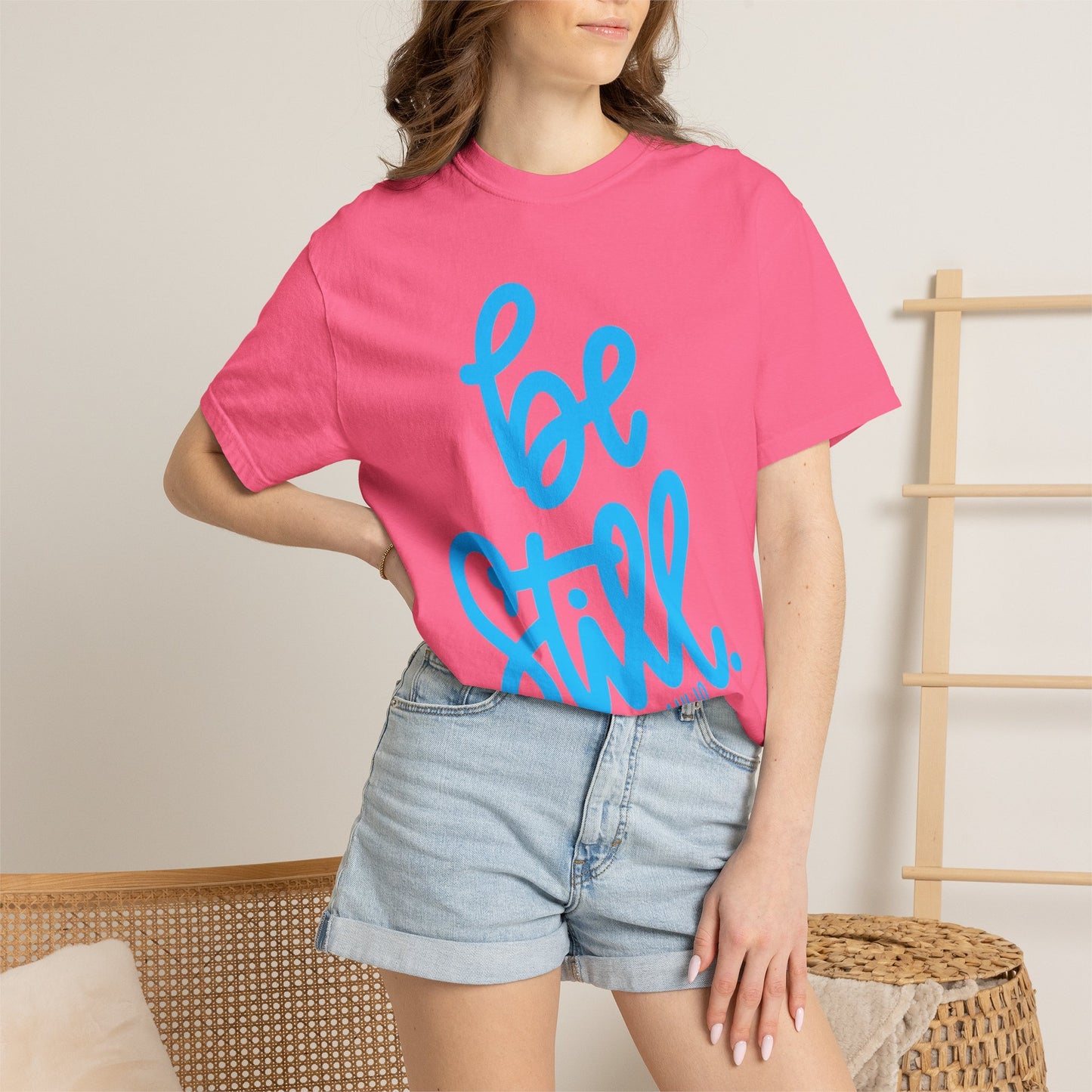 Be Still Psalm 46:10 T-Shirt — Christian Faith Graphic Tee
