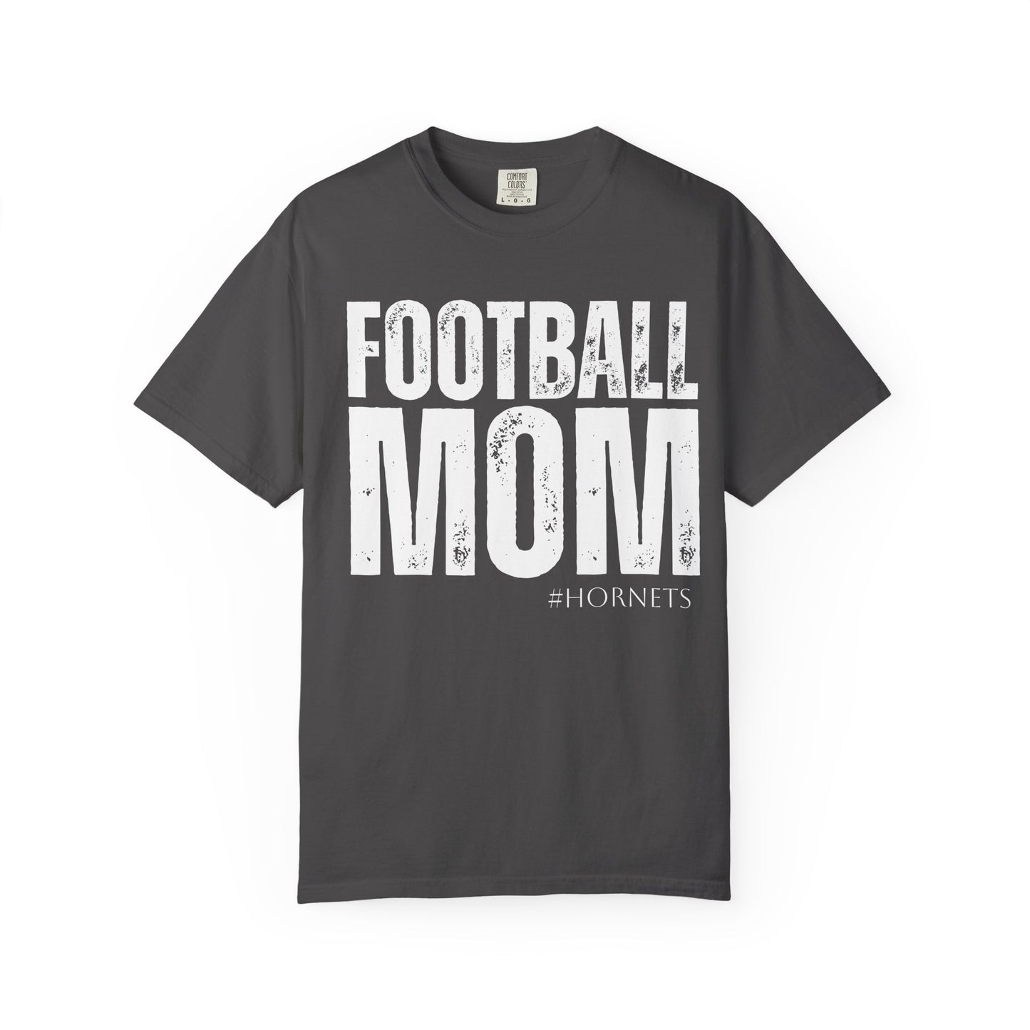 Football Mom T-Shirt — Distressed Team Spirit Tee