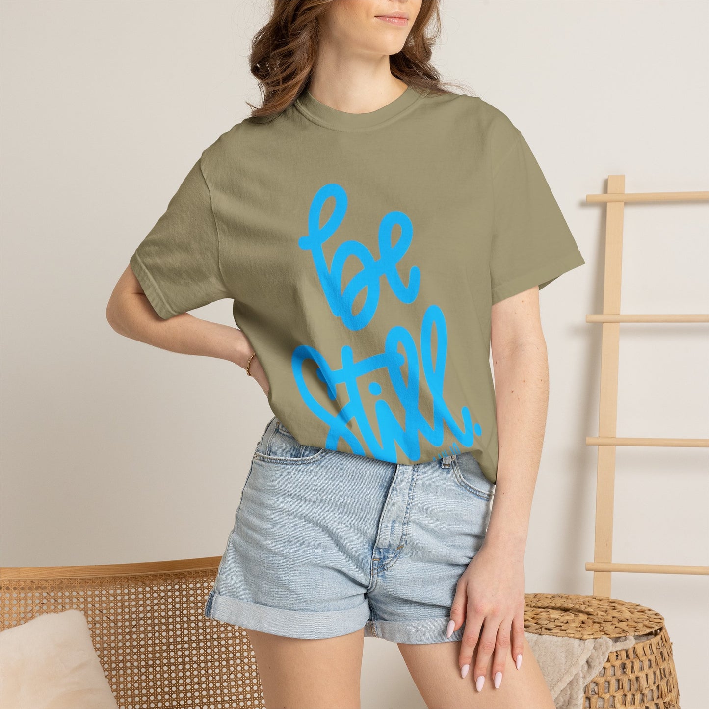 Be Still Psalm 46:10 T-Shirt — Christian Faith Graphic Tee