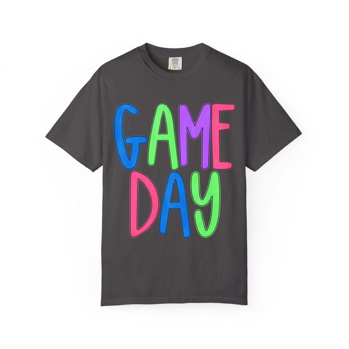 Game Day T-Shirt — Colorful Playful Graphic Tee