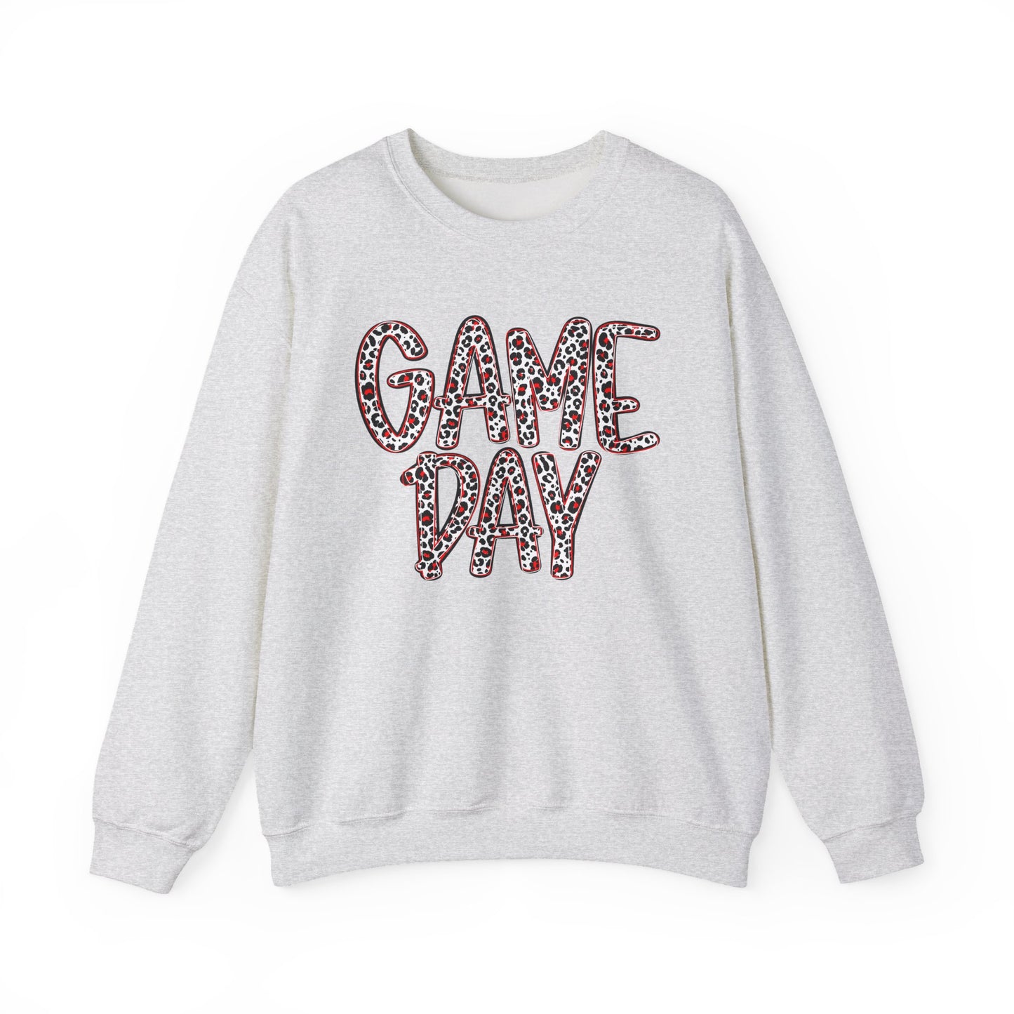 Game Day Leopard Crewneck Sweatshirt