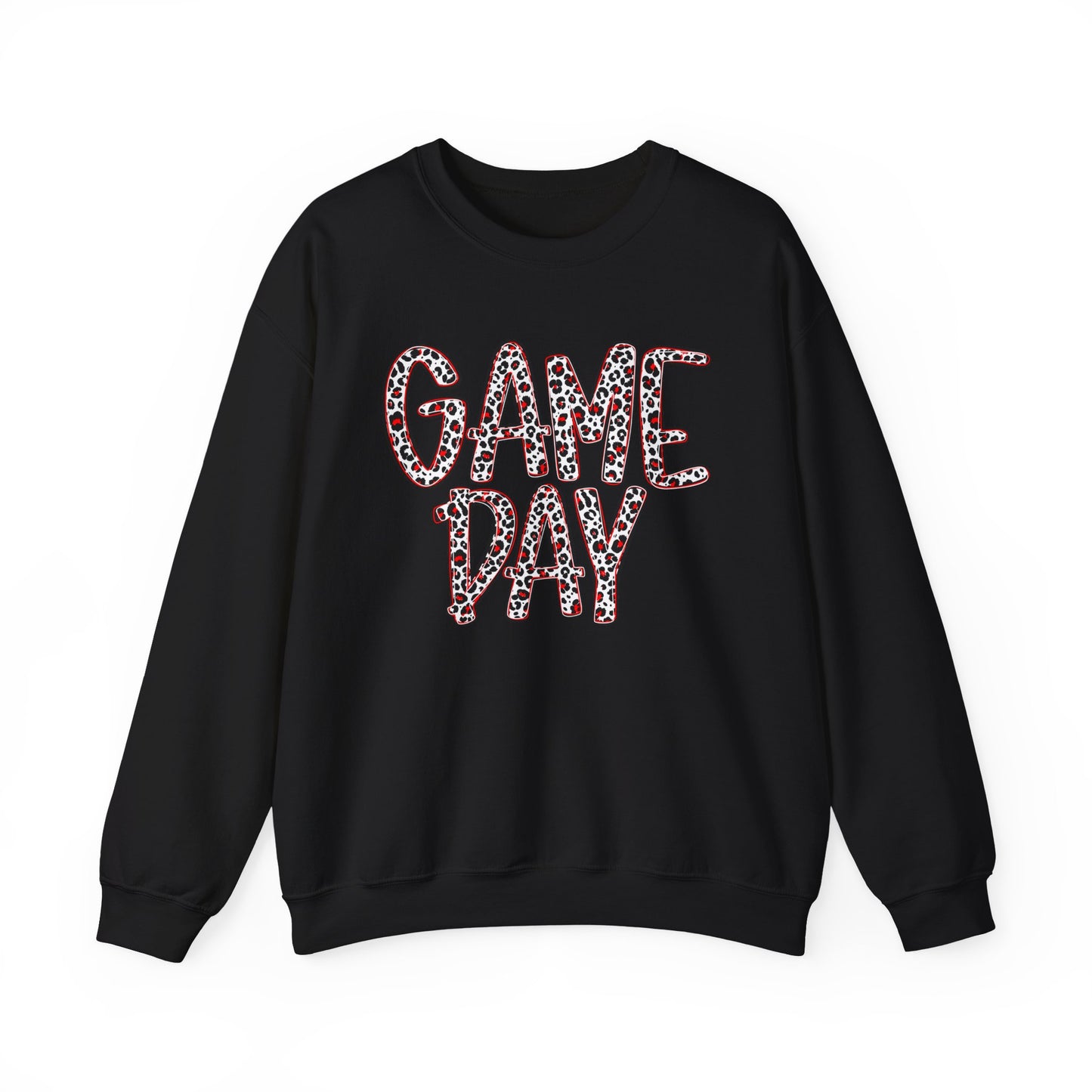 Game Day Leopard Crewneck Sweatshirt