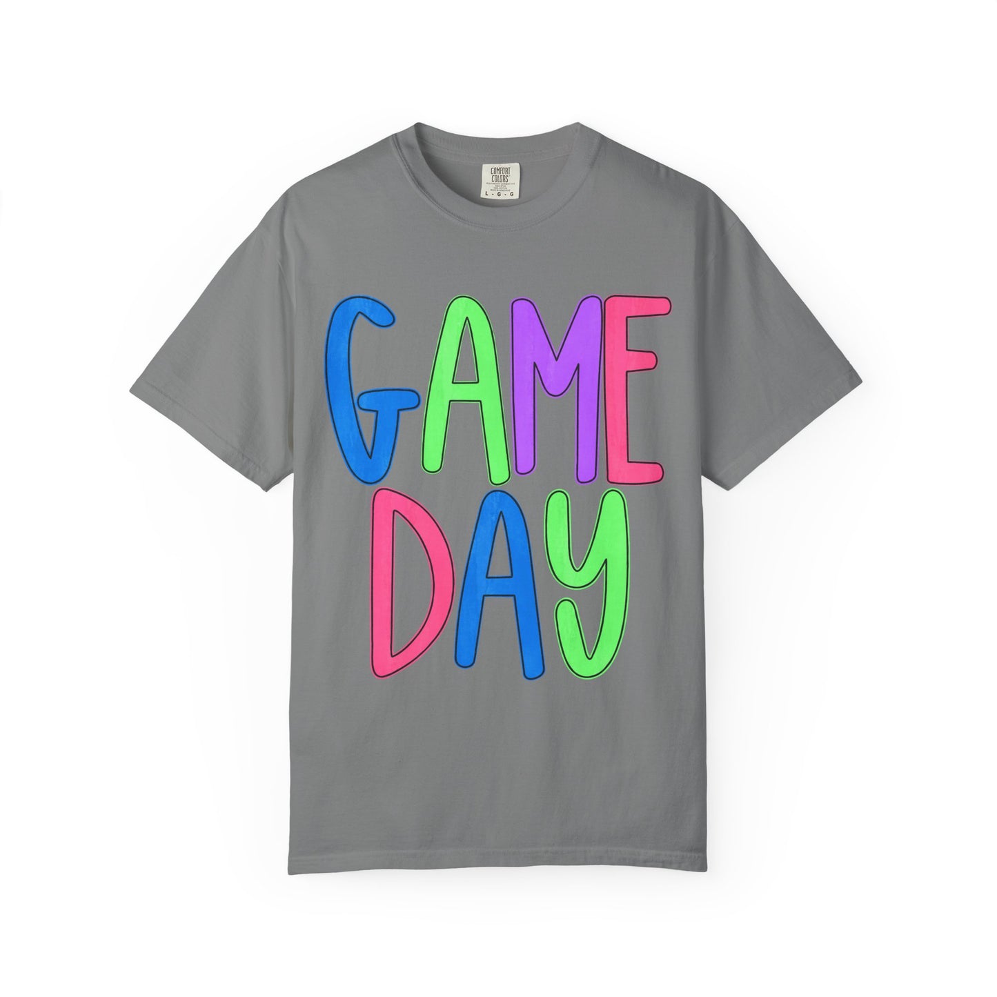 Game Day T-Shirt — Colorful Playful Graphic Tee
