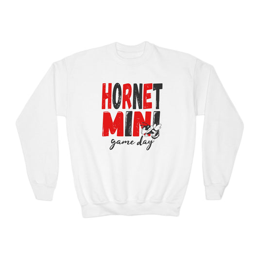 Youth Hornet Mini Game Day Crewneck Sweatshirt