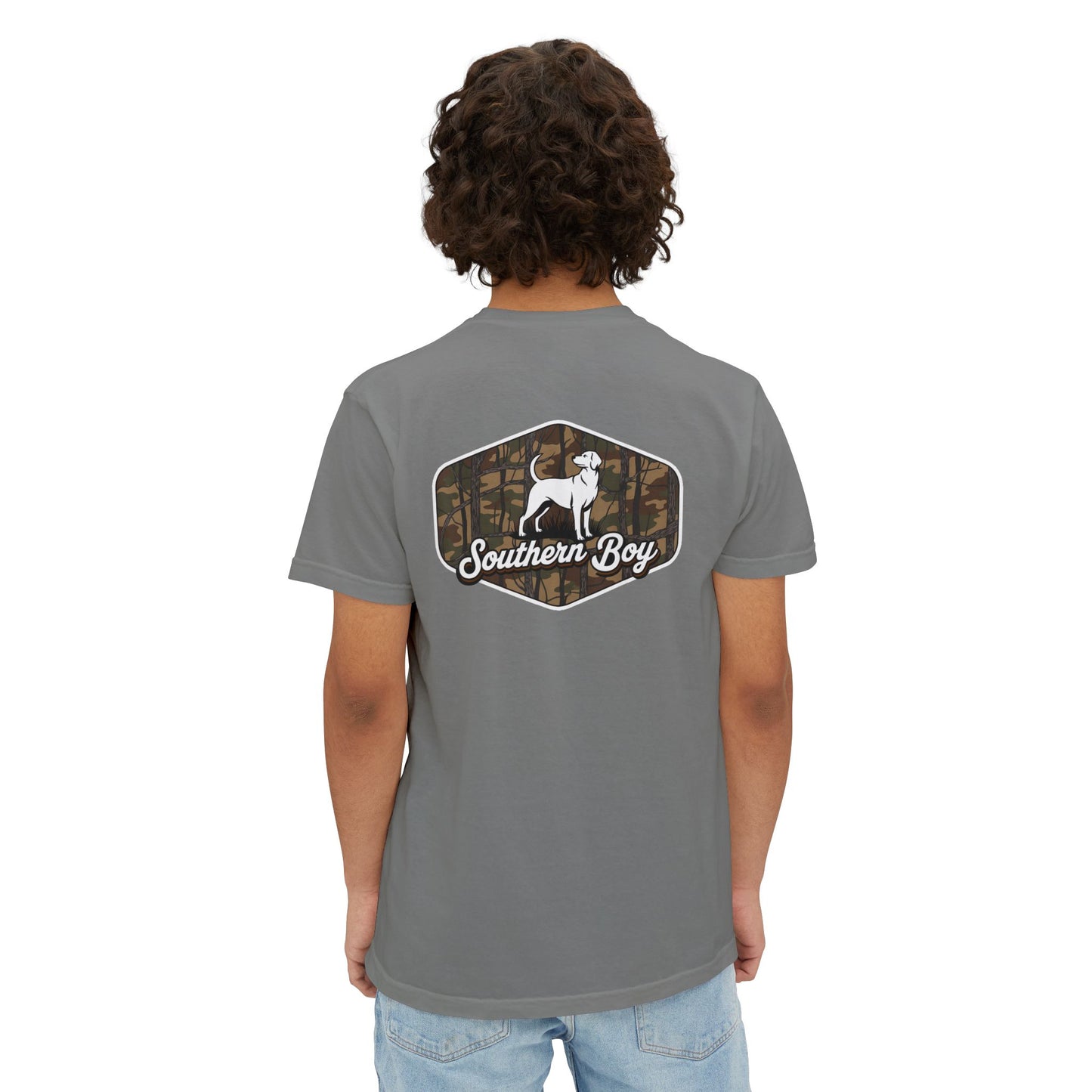 Southern Boy Comfort Color Pocket Tee