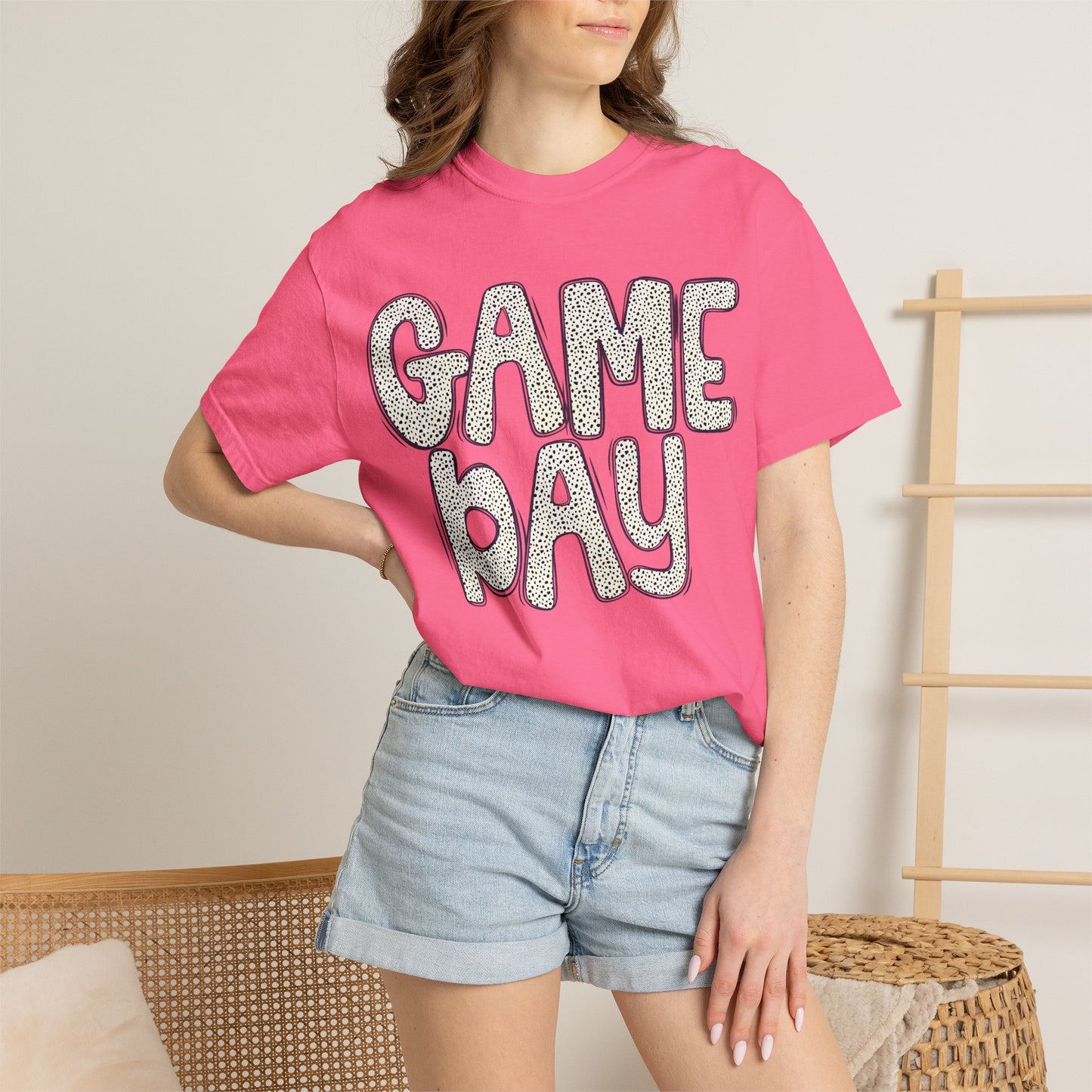 GAME DAY Polka Dots-Comfort Color