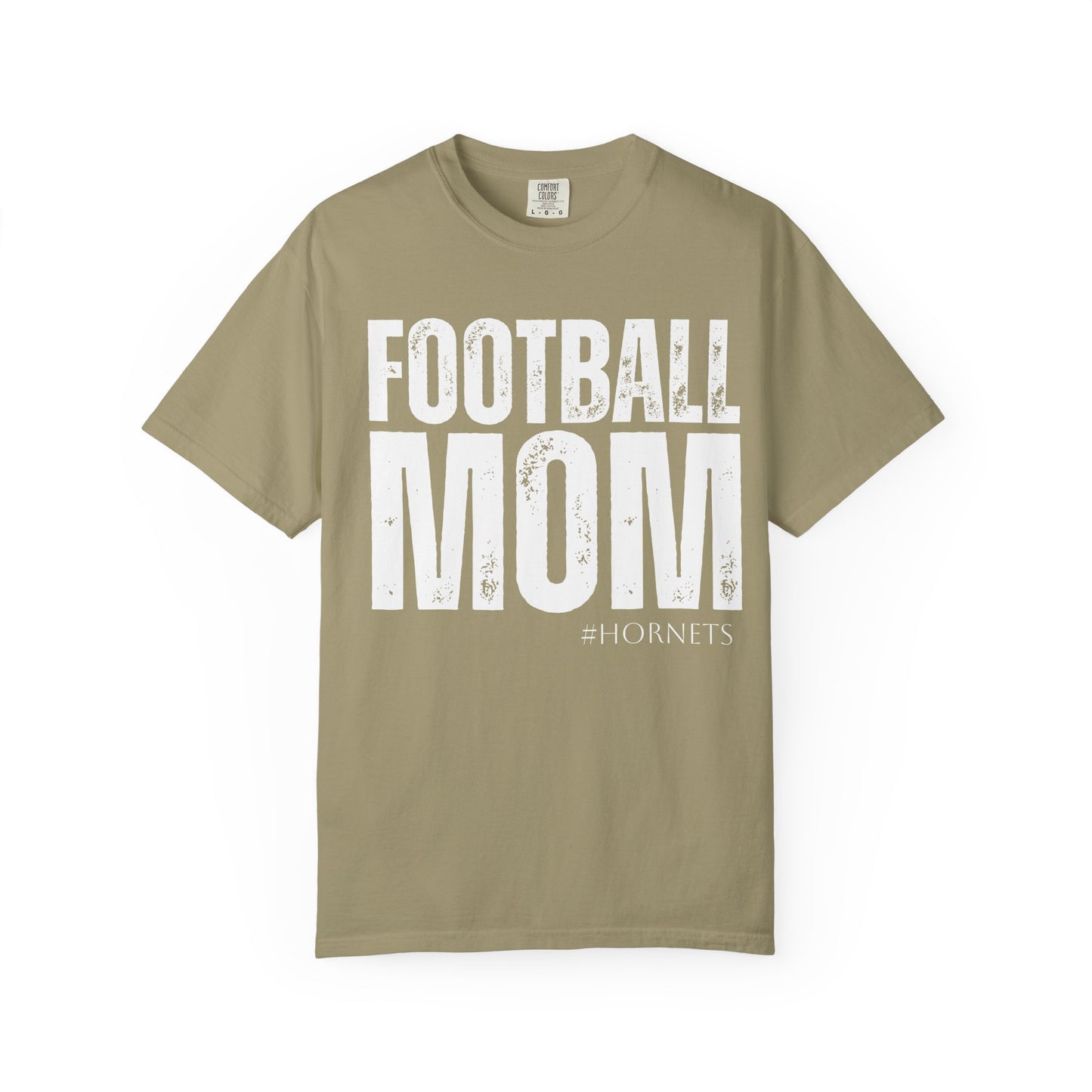 Football Mom T-Shirt — Distressed Team Spirit Tee