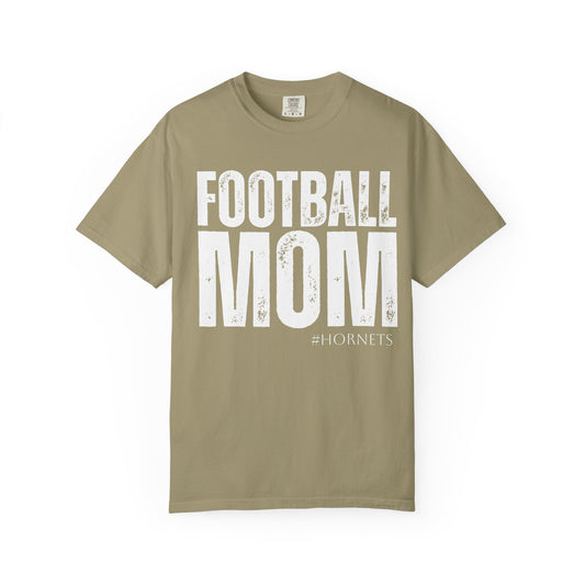 Football Mom T-Shirt — Distressed Team Spirit Tee